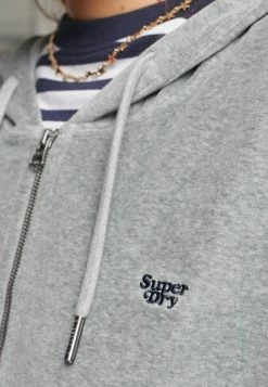 Superdry Zip-up Sweatshirt - Grey Marl -Superdry Shop 10d79d1d6b90465786dad73ed36a127a