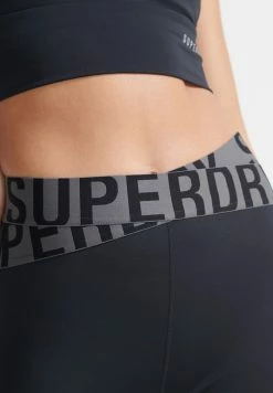 Superdry Leggings - Trousers - Black Black -Superdry Shop 1114ceb82ca946319fc724600371fda0