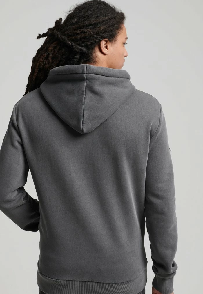 Superdry Hoodie - Vintage Black 3 Superdry Hoodie - Vintage Black - Image 3