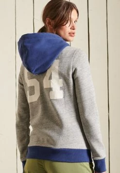 Superdry Sweatshirt - Athletic Grey Marl -Superdry Shop 113a682b1342483b85a5a15f4a7c2c70