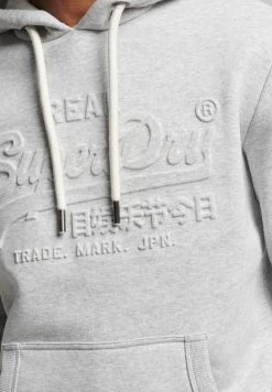 Superdry Hoodie - Light Grey -Superdry Shop 11a543e0c50a436192976ad566a47a68