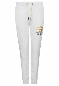 Superdry TRACK & FIELD JOGGERS - Tracksuit Bottoms - Ice Marl -Superdry Shop 11aca2f4d28245e3a71285314bf3d767