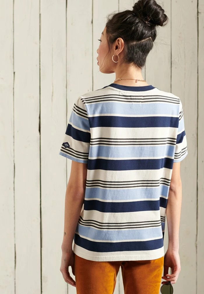 Superdry CALI SURF - Print T-shirt - Dirt Marl/winter 2 Superdry CALI SURF - Print T-shirt - Dirt Marl/winter - Image 2