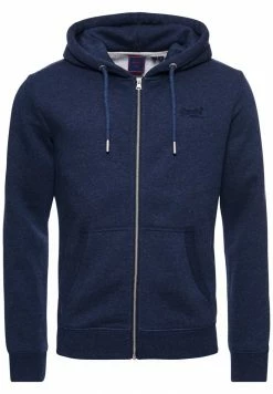 Superdry Zip-up Sweatshirt - Vintage Navy Marl -Superdry Shop 11e1ea6a3bf54899b75ffe33f55b7f23