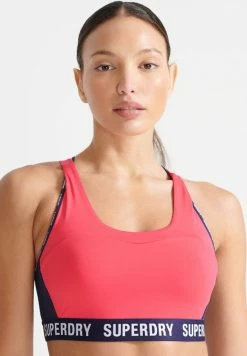 Superdry Bustier - Raspberry Red