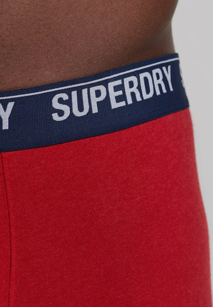 Superdry 2 PACK - Boxer Shorts - Burgundy/red 2 Superdry 2 PACK - Boxer Shorts - Burgundy/red - Image 2