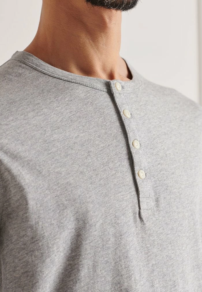 Superdry Long Sleeved Top - Mid Marl 2 Superdry Long Sleeved Top - Mid Marl - Image 2