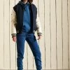Superdry VINTAGE LOGO EMBROIDERED - Hoodie - Mid Indigo