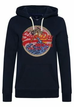 Superdry VINTAGE NARRATIVE - Hoodie - Eclipse Navy 9 Superdry VINTAGE NARRATIVE - Hoodie - Eclipse Navy -Superdry Shop 126f8dfdda774d63a623b768db130f95