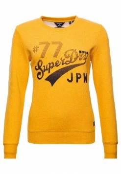 Superdry REWORKED CLASSIC EMBROIDERED - Sweatshirt - Upstate Gold -Superdry Shop 1283ad9f2dde4a2e9b01c9ab3c888397