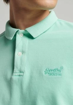 Superdry Polo Shirt - Hot Mint -Superdry Shop 129fecd730ad456b9054007ed70fb8fb