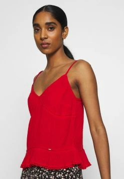 Superdry SUMMER CAMI - Top - Apple Red -Superdry Shop 12aa7af2d84f4185b5f8d7b2a56c5dcf