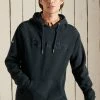Superdry CORE LOGO SOURCE BRUSHED - Hoodie - Eclipse Navy