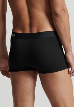 Superdry ORGANIC COTTON DOUBLE PACK - Boxer Shorts - Black/black Optic