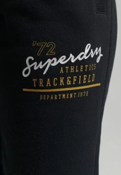 Superdry TRACK & FIELD JOGGERS - Tracksuit Bottoms - Black -Superdry Shop 1322a0e5a12c4b62bb1255ecfc2e480f