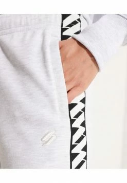Superdry CODE TAPE - Tracksuit Bottoms - Ice Marl 10 Superdry CODE TAPE - Tracksuit Bottoms - Ice Marl -Superdry Shop 13247c66339649b0bbffc5c494ac3b11