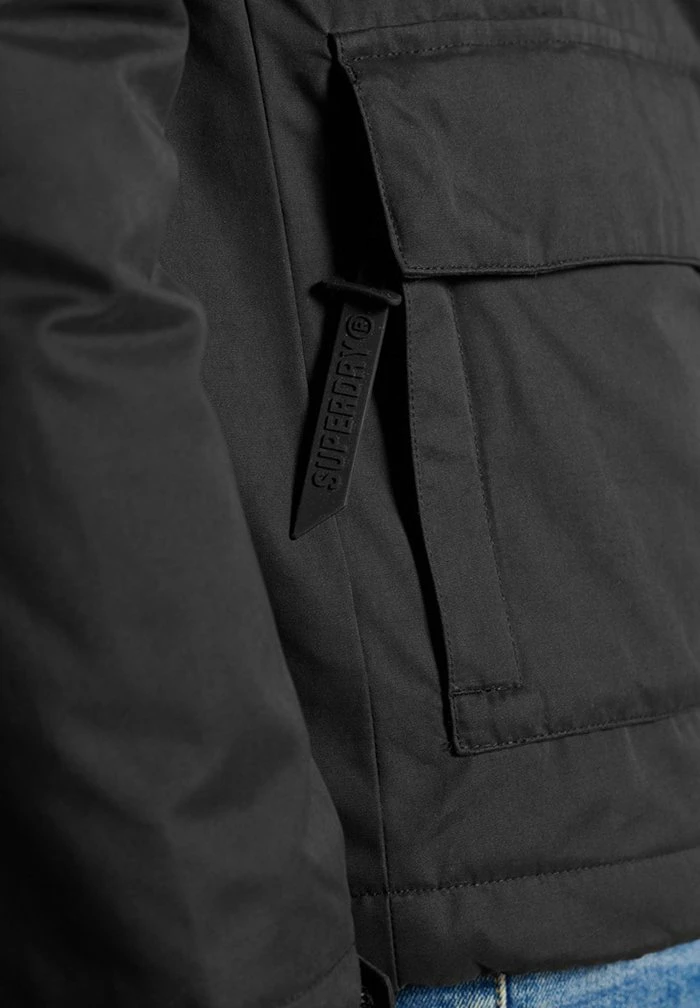 Superdry ULTIMATE MICROFIBRE - Light Jacket - Jet Black 6 Superdry ULTIMATE MICROFIBRE - Light Jacket - Jet Black - Image 6