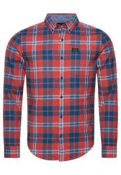 Superdry VINTAGE LUMBERJACK - Shirt - Flint Check Faded Rose -Superdry Shop 13350f28bdae43ef9c968f6ba1f9532d