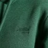 Superdry LOOSE VINTAGE - Hoodie - Heritage Pine Green Marl