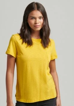 Superdry STUDIOS - Print T-shirt - Sulphur Yellow