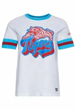 Superdry COLLEGIATE - Print T-shirt - Optic -Superdry Shop 13cc087709ff4d668cc30da4fb7e9219