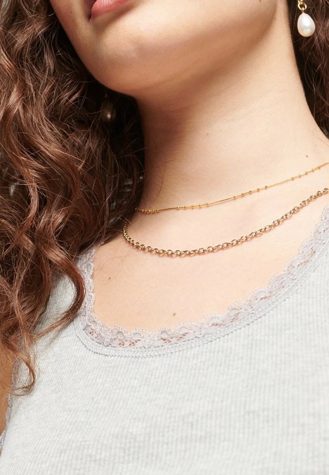 Superdry VINTAGE TRIM - Top - Grey Marl 3 Superdry VINTAGE TRIM - Top - Grey Marl - Image 3