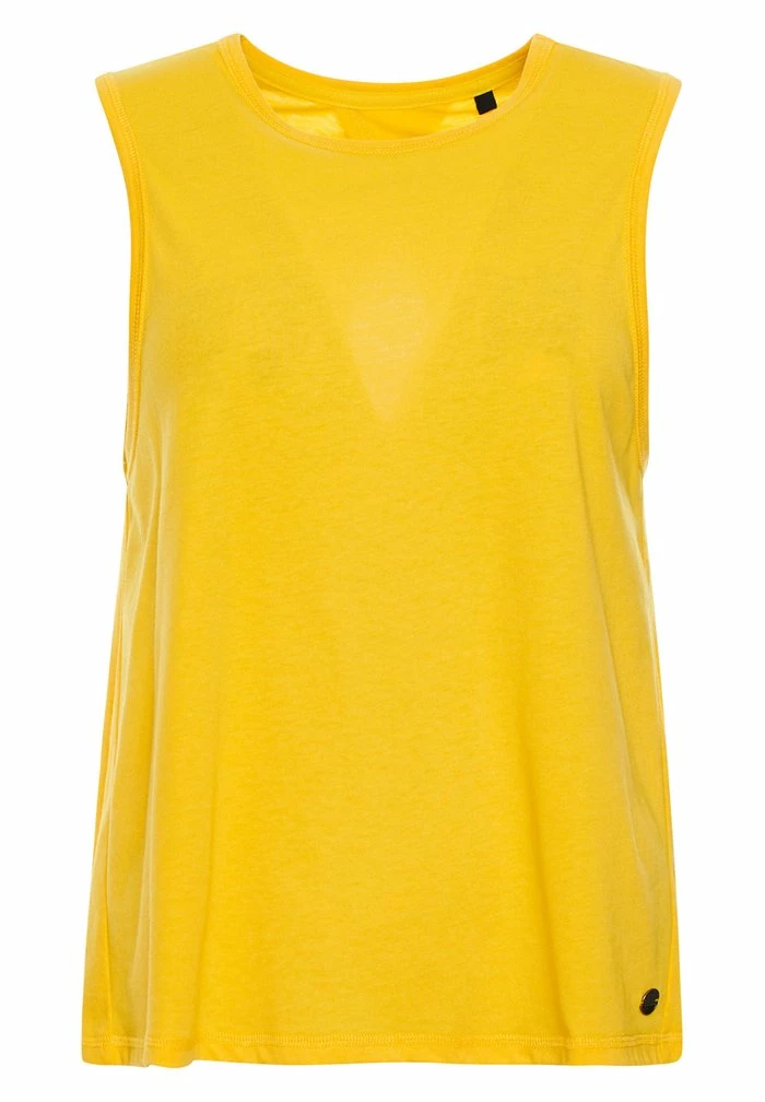 Superdry FLEX LOOSE OPEN BACK TANK - Top - Autumn Ochre 5 Superdry FLEX LOOSE OPEN BACK TANK - Top - Autumn Ochre - Image 5