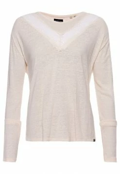 Superdry Long Sleeved Top - Cream Quartz