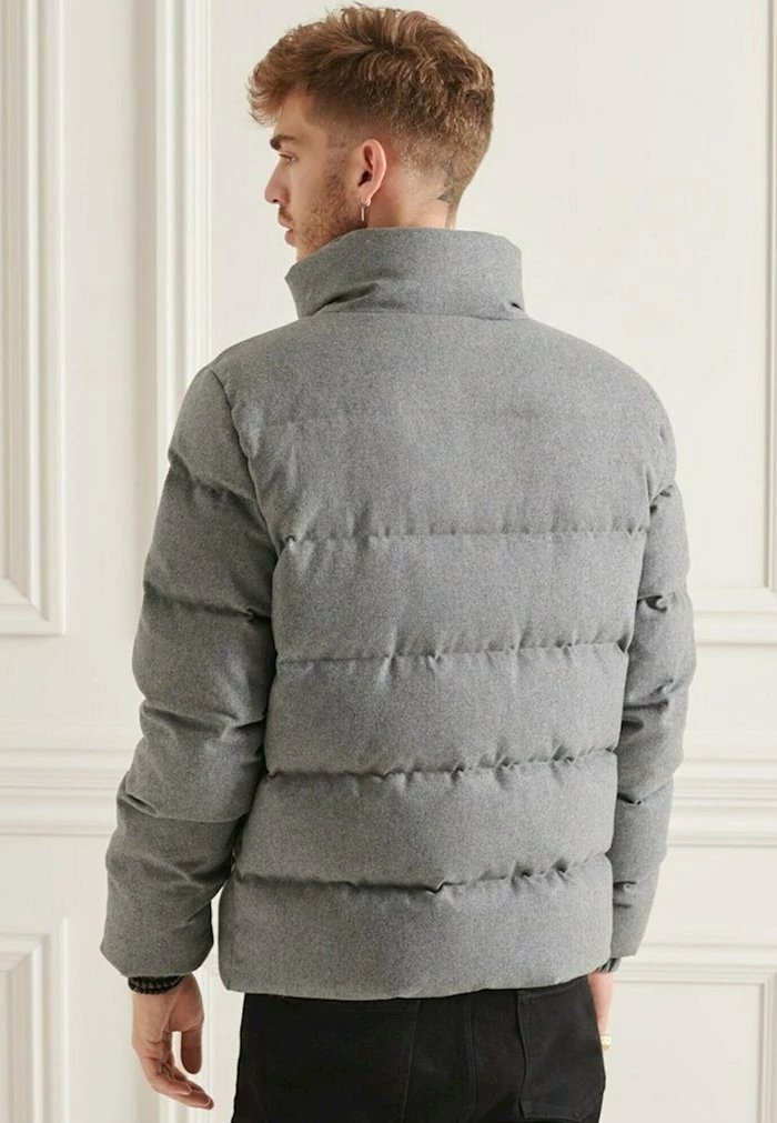 Superdry STUDIOS ALPINE - Down Jacket - Grey 3 Superdry STUDIOS ALPINE - Down Jacket - Grey - Image 3