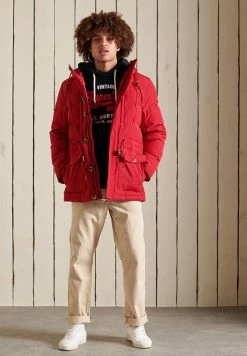 Superdry MOUNTAIN - Denim Jacket - Hike Red