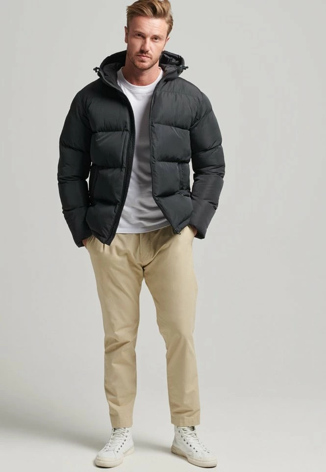 Superdry 2-2-T-5-02 - Winter Jacket - Black 2 Superdry 2-2-T-5-02 - Winter Jacket - Black - Image 2