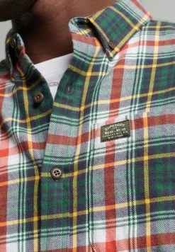 Superdry HERITAGE LUMBERJACK - Shirt - Lambert Check Green 8 Superdry HERITAGE LUMBERJACK - Shirt - Lambert Check Green -Superdry Shop 14aa0c650b364552a7e2f2ad050572b9