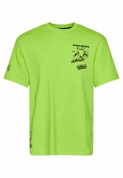 Superdry X SURPLUS GRAPHIC - Print T-shirt - Lime Green -Superdry Shop 14d5635b992c4570aadec8e991c65bdd