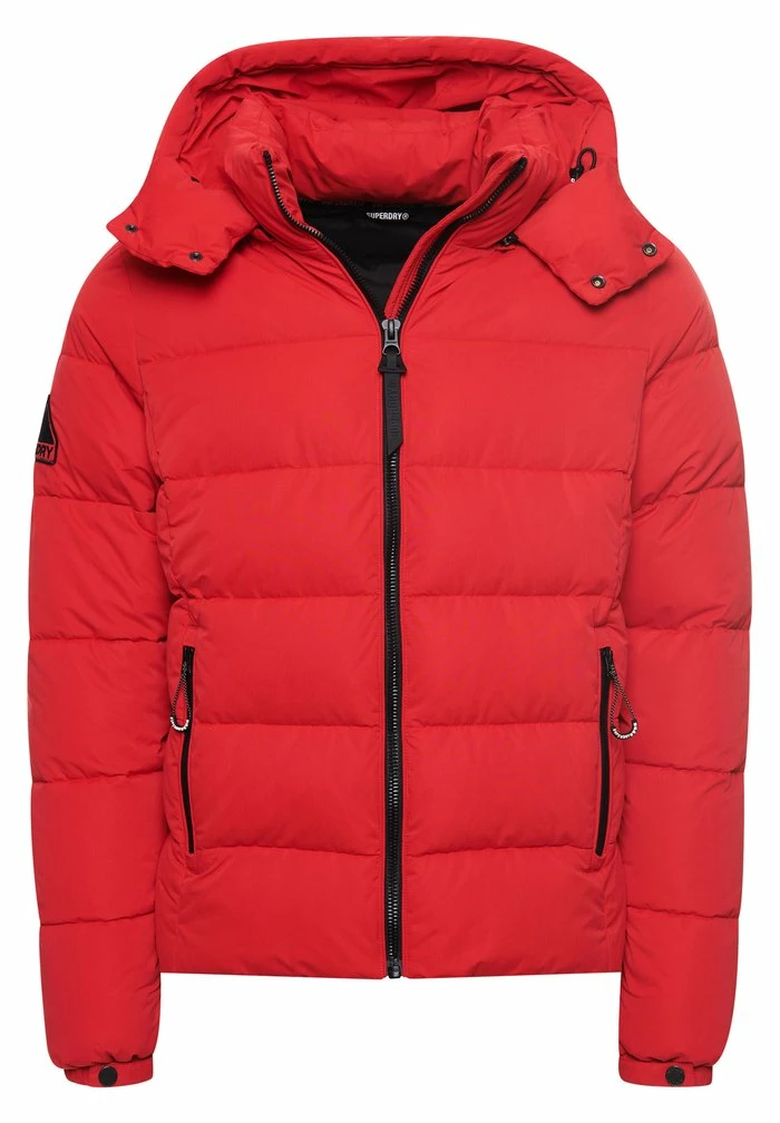 Superdry MICROFIBER MOUNTAIN PUFFER - Winter Jacket - High Risk Red 9 Superdry MICROFIBER MOUNTAIN PUFFER - Winter Jacket - High Risk Red - Image 9