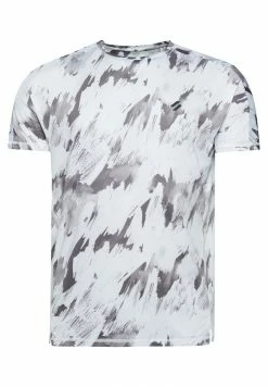 Superdry SPORT RUN SHORT - Print T-shirt - Brush Camo Ice -Superdry Shop 151e74a651924cfc8978a5ba46f1168d