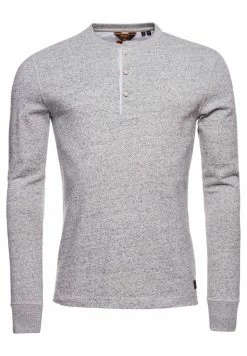 Superdry LONG SLEEVE - Long Sleeved Top - Athletic Grey Marl -Superdry Shop 151f98ec4a89435d9ea92275eefb8671