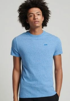 Superdry Basic T-shirt - Fresh Blue Grit