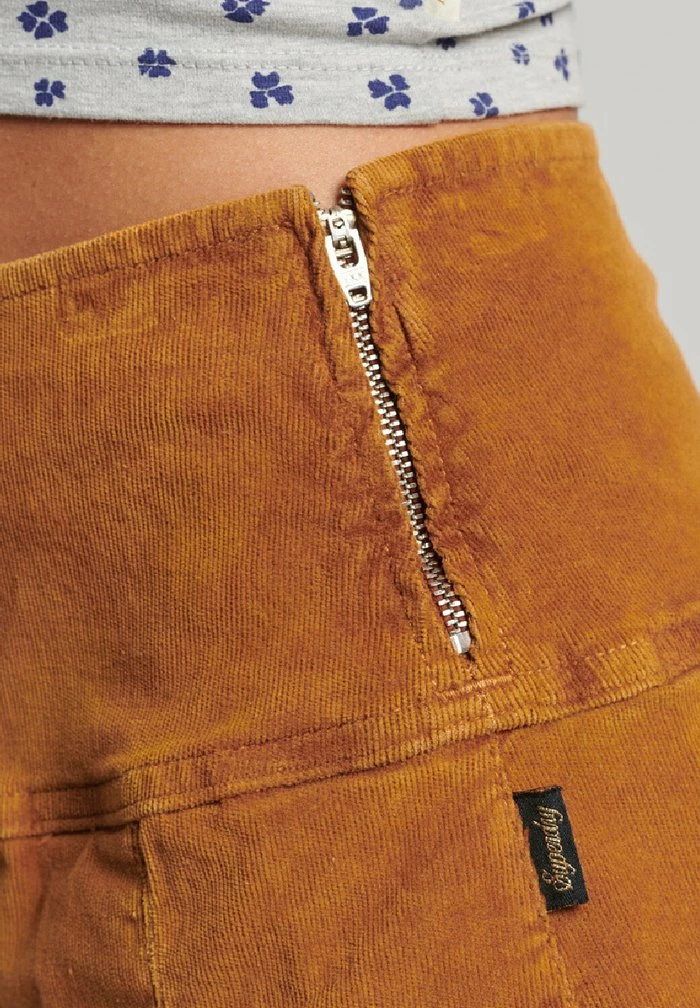 Superdry Pleated Skirt - Caramel Café 3 Superdry Pleated Skirt - Caramel Café - Image 3