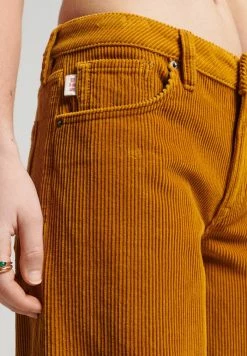 Superdry VINTAGE BAGGY CORD - Trousers - Turmeric Tan -Superdry Shop 15676ce2cb1f4dc9bf4860c8424a12c5