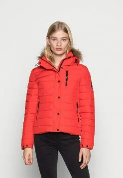 Superdry CLASSIC FUJI JACKET - Winter Jacket - High Risk Red