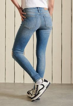 Superdry Jeans Skinny Fit - Sullivan Mid Blue Vintage -Superdry Shop 15db3cdbf3374b04bfa94bc5ce352a01