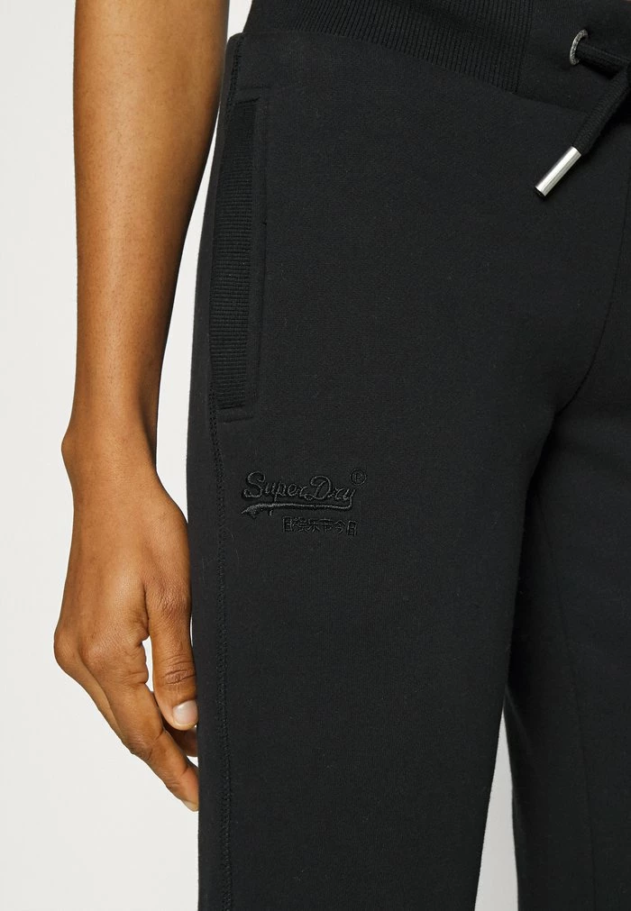 Superdry VINTAGE LOGO - Tracksuit Bottoms - Black 5 Superdry VINTAGE LOGO - Tracksuit Bottoms - Black - Image 5