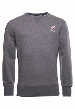 Superdry STYLE ESSENTIAL CREW NECK - Sweatshirt - Mid Grey Marl 7 Superdry STYLE ESSENTIAL CREW NECK - Sweatshirt - Mid Grey Marl -Superdry Shop 1665c24e3c524e0eb1e565bfee526902