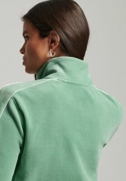 Superdry CODE S - Zip-up Sweatshirt - Granite Green -Superdry Shop 1680c39e2aad4f75965a960d7aec98dd