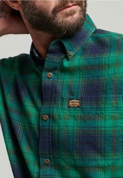 Superdry VINTAGE LUMBERJACK - Shirt - Cedar Check Green 8 Superdry VINTAGE LUMBERJACK - Shirt - Cedar Check Green -Superdry Shop 16ae1b78697a48678ccaf429f25e7cb6