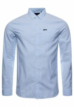 Superdry VINTAGE OXFORD - Shirt - Blue -Superdry Shop 16c096c52c7f4dbd997cab1219c2fae6