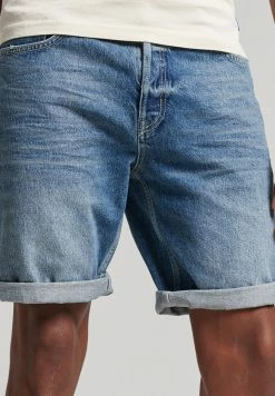 Superdry VINTAGE - Denim Shorts - Mariposa Light Faded