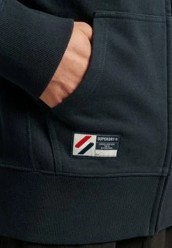 Superdry CODE ESSENTIAL - Zip-up Sweatshirt - Deep Navy -Superdry Shop 16fee0b09b804f5f9e15f9822dfc4467