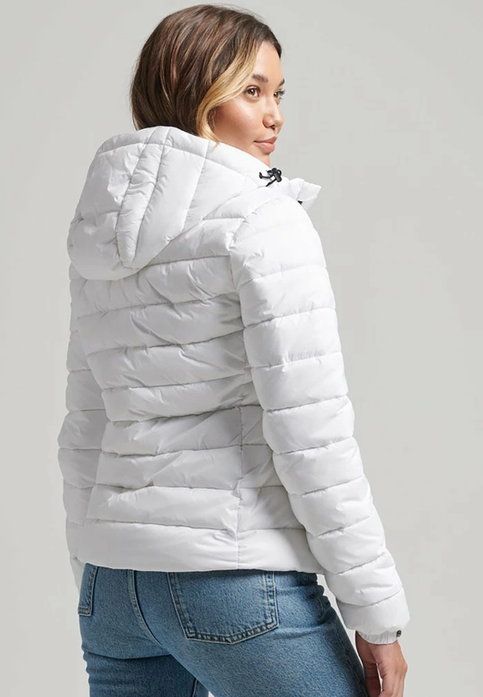 Superdry CLASSIC FUJI PUFFER - Winter Jacket - White 2 Superdry CLASSIC FUJI PUFFER - Winter Jacket - White - Image 2