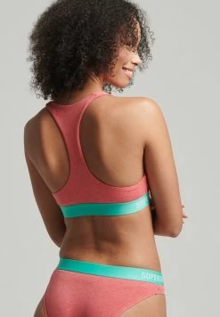 Superdry Bustier - Coral Marl